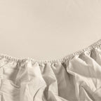 Σετ Σεντόνια με Λάστιχο Cannon Stonewashed 100X200+35 Cream